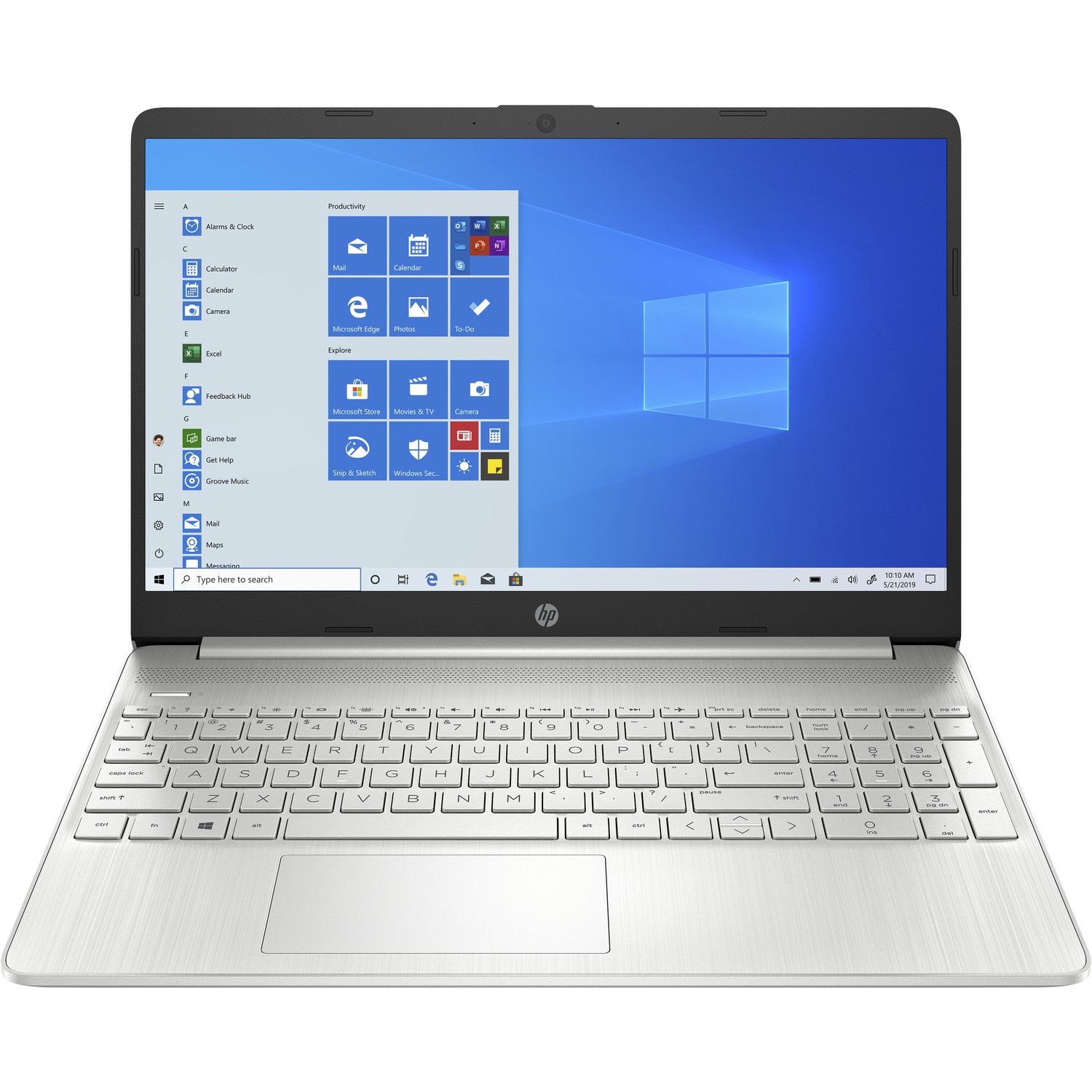 Ordinateurs Portables HP 15S-Fq1Xxx I3 16 Go Ram 256 Go SSD 15.4"