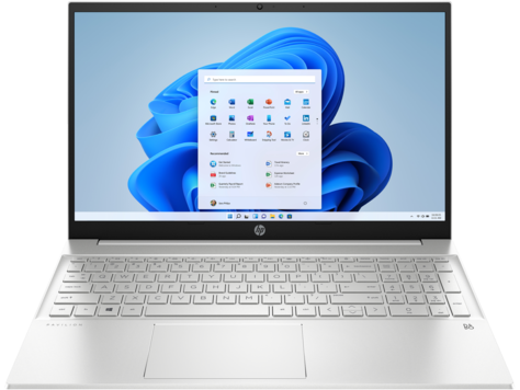 Ordinateurs Portables HP Pavilion 15-Eh1Xxx Amd Ryzen 5 8 Go Ram 512 Go SSD 15.4"