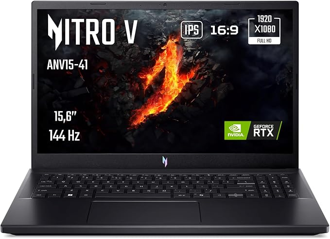 Ordinateurs Portables Acer Nitro V15 Anv15-41-R9Nm Amd Ryzen 7 16Go Ram 1To SSD 15.6"