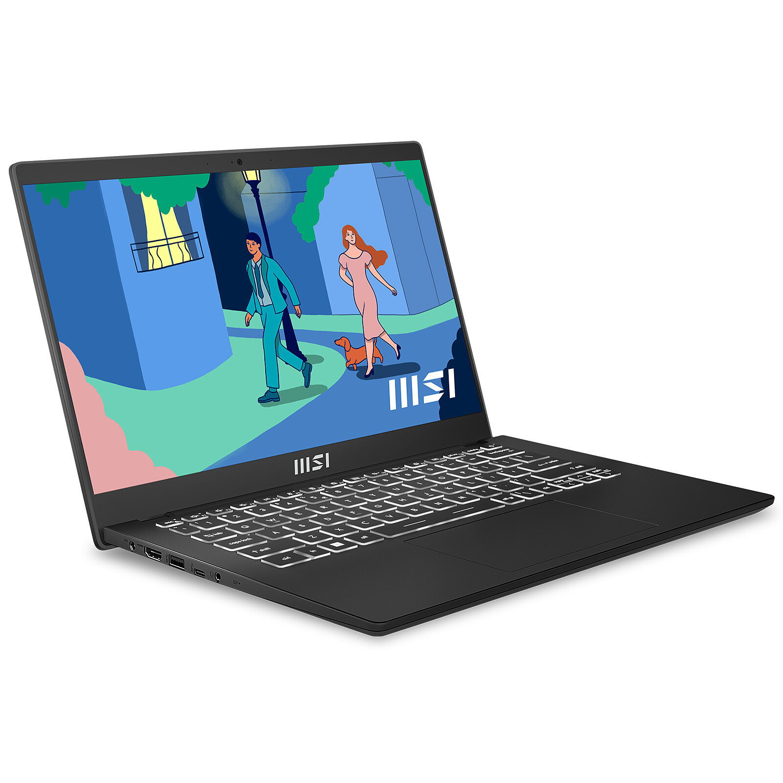 Ordinateurs Portables Msi Modern 14 C12M-668Fr i7 16 Go Ram 512 Go SSD 15.6"
