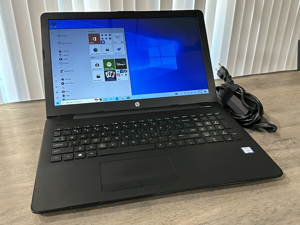 Ordinateurs Portables HP 15-Bs0Xx Intel Celeron 4 Go Ram 500 Go SSD 15.4"