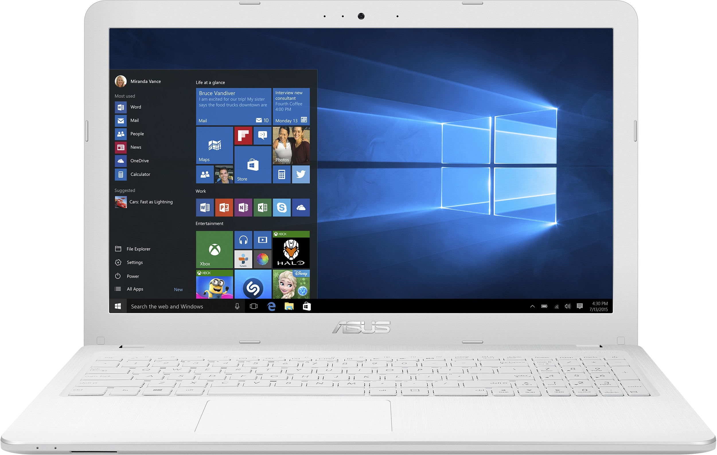 Ordinateurs Portables Asus X540Lj-Xx859T I3 6 Go Ram 750 Go Hdd 15.4"