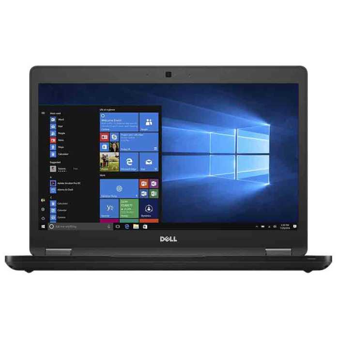 Ordinateurs Portables Dell Latitude 5490 Intel Core i5 8 Go Ram 0 Go Hdd 256 Go SSD 13.9"