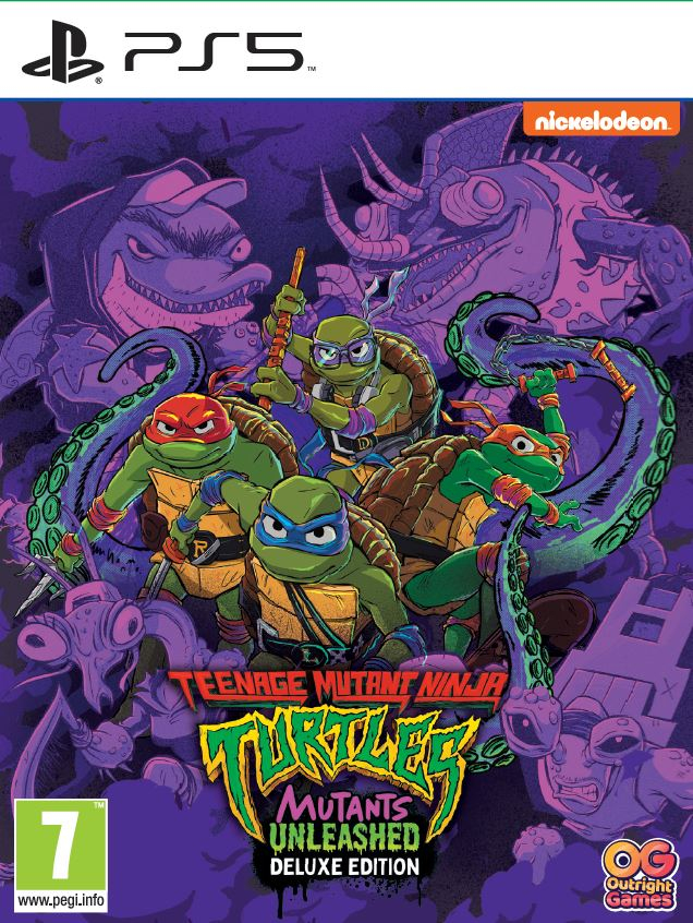 Outright Games Jeux Vidéo Teenage Mutant Ninja Turtles - Édition Deluxe PlayStation 5 (PS5)