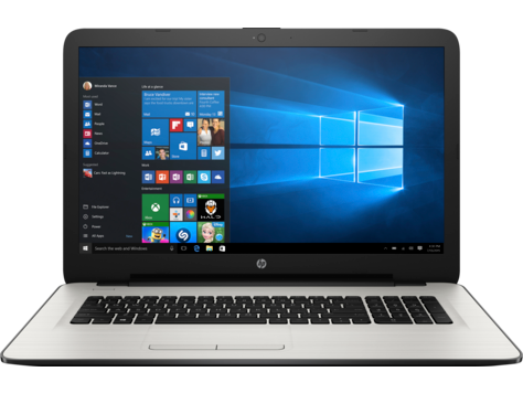 Ordinateurs Portables HP Notebook 17-Y025Nf Amd E 4 Go Ram 1 To Hdd 17"
