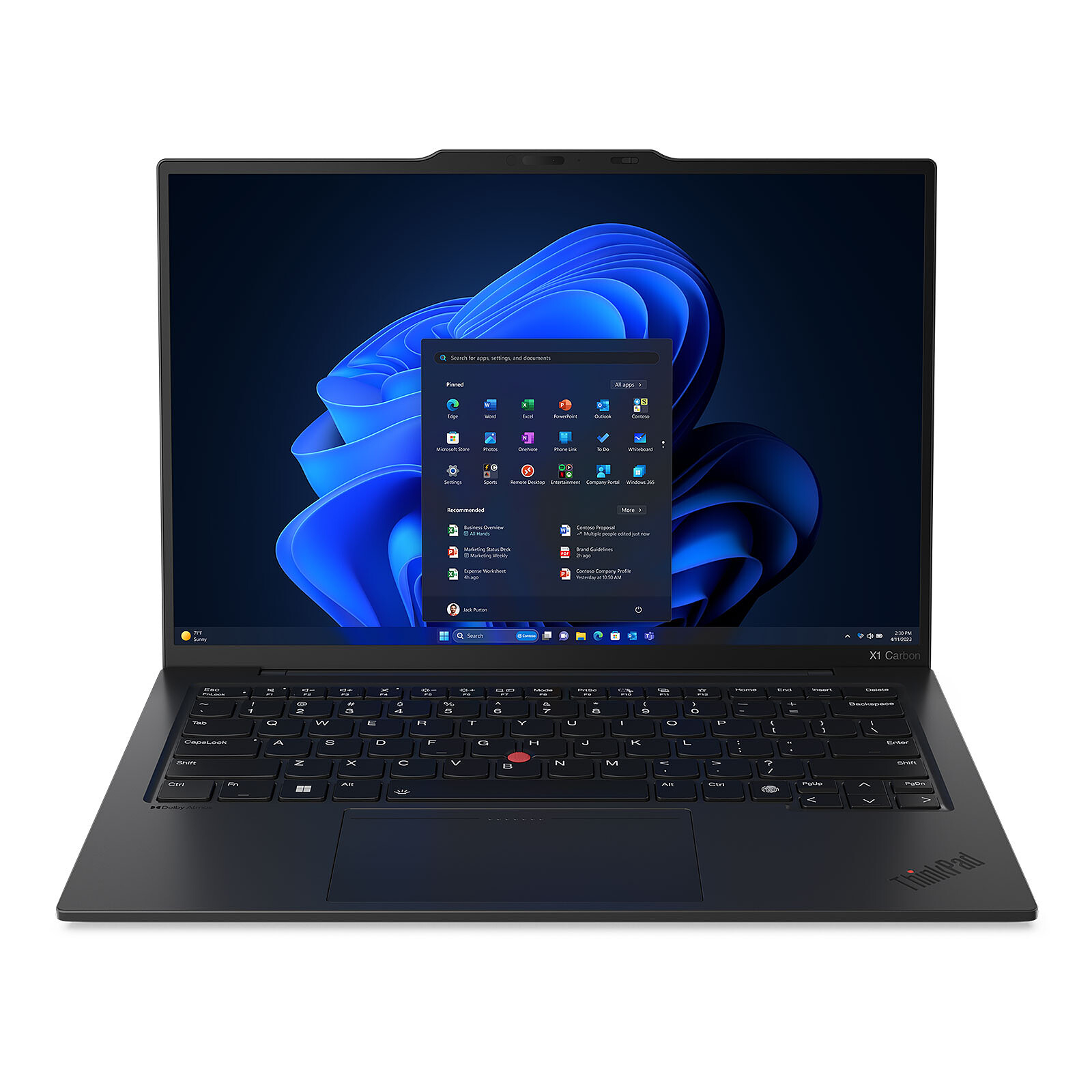 Ordinateurs Portables Lenovo Thinkpad X1 Carbon Gen 12 Intel Core Ultra 7 32 Go Ram 512 Go SSD 14"