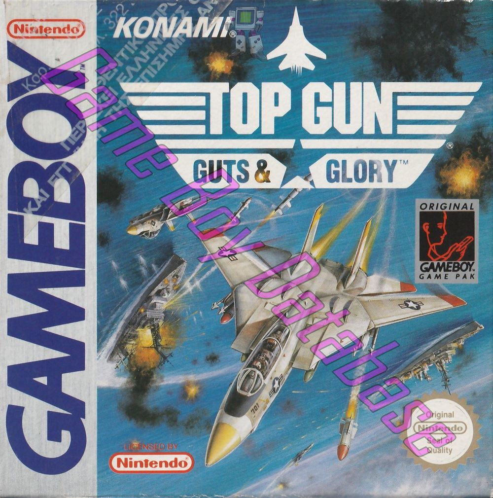 Konami Jeux Vidéo Jeux Video Top Gun Guts & Glory Game Boy Game Boy