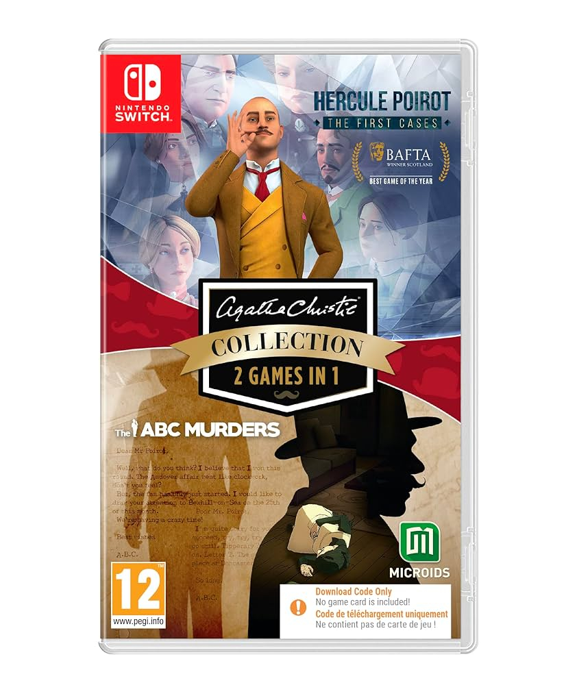 Microids Jeux Vidéo Agatha Christie Collection 2 En 1 - Hercule Poirot The Fist Cases The Abc Murders