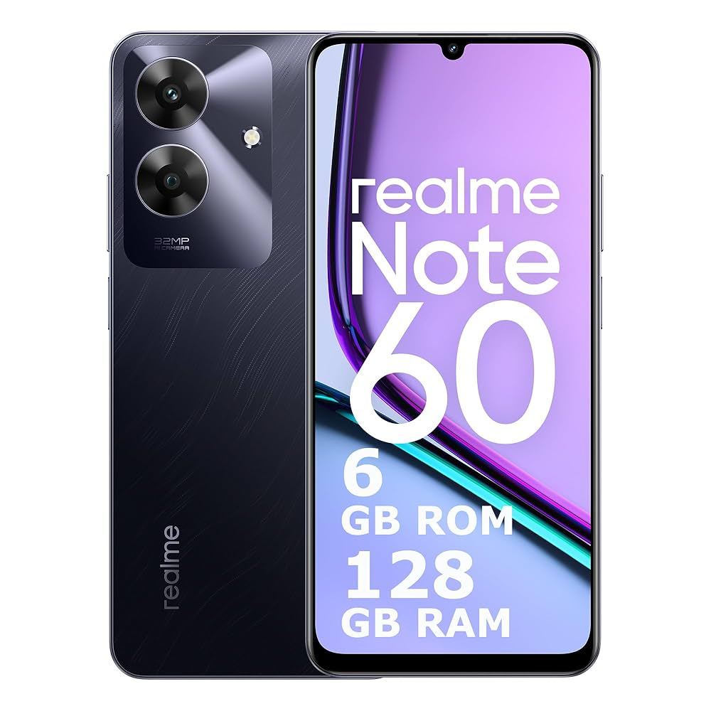 Realme Redmi Note 60 Noir 128Go