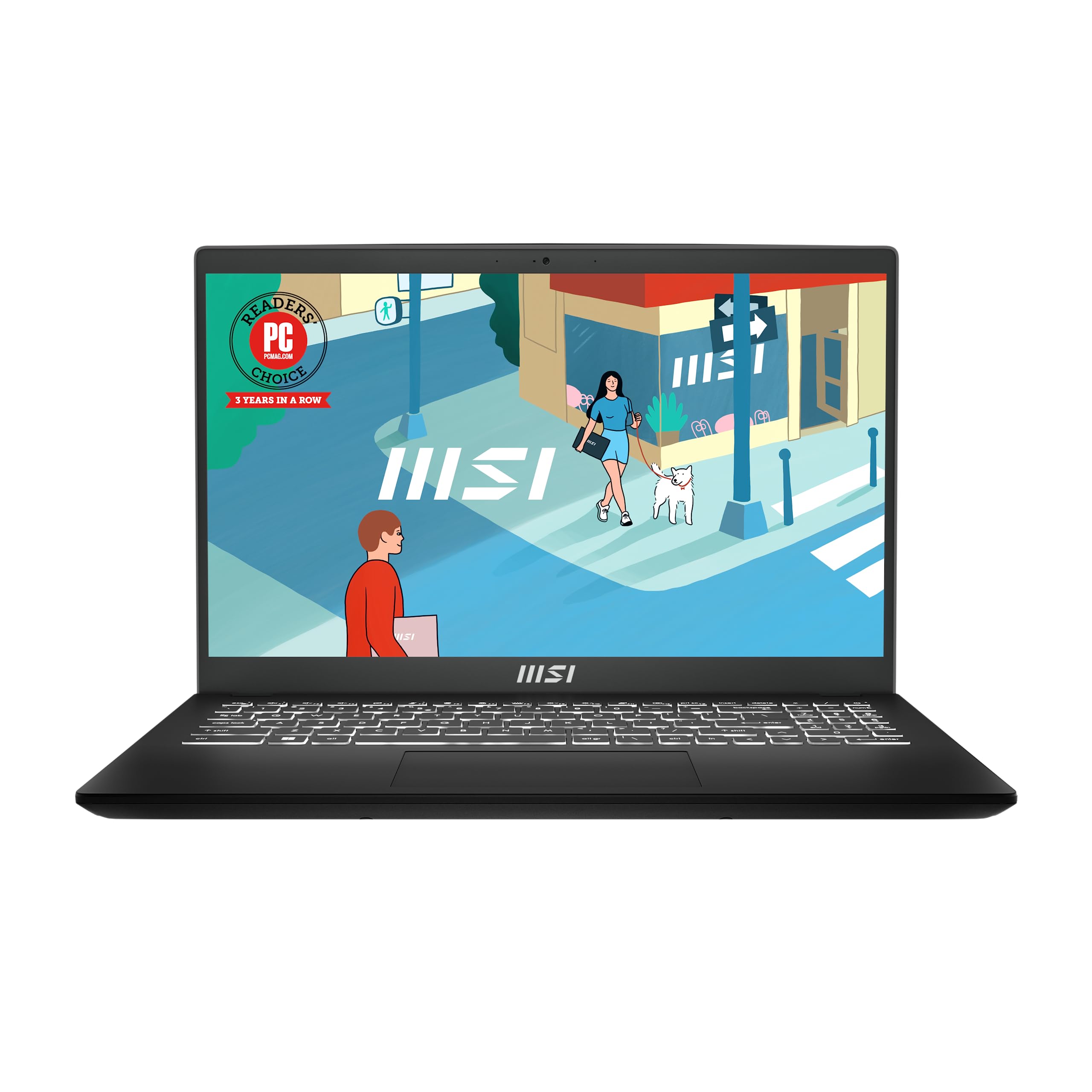 Ordinateurs Portables Msi Modern 15 B12Mo I3 16 Go Ram 512 Go SSD 15.4"