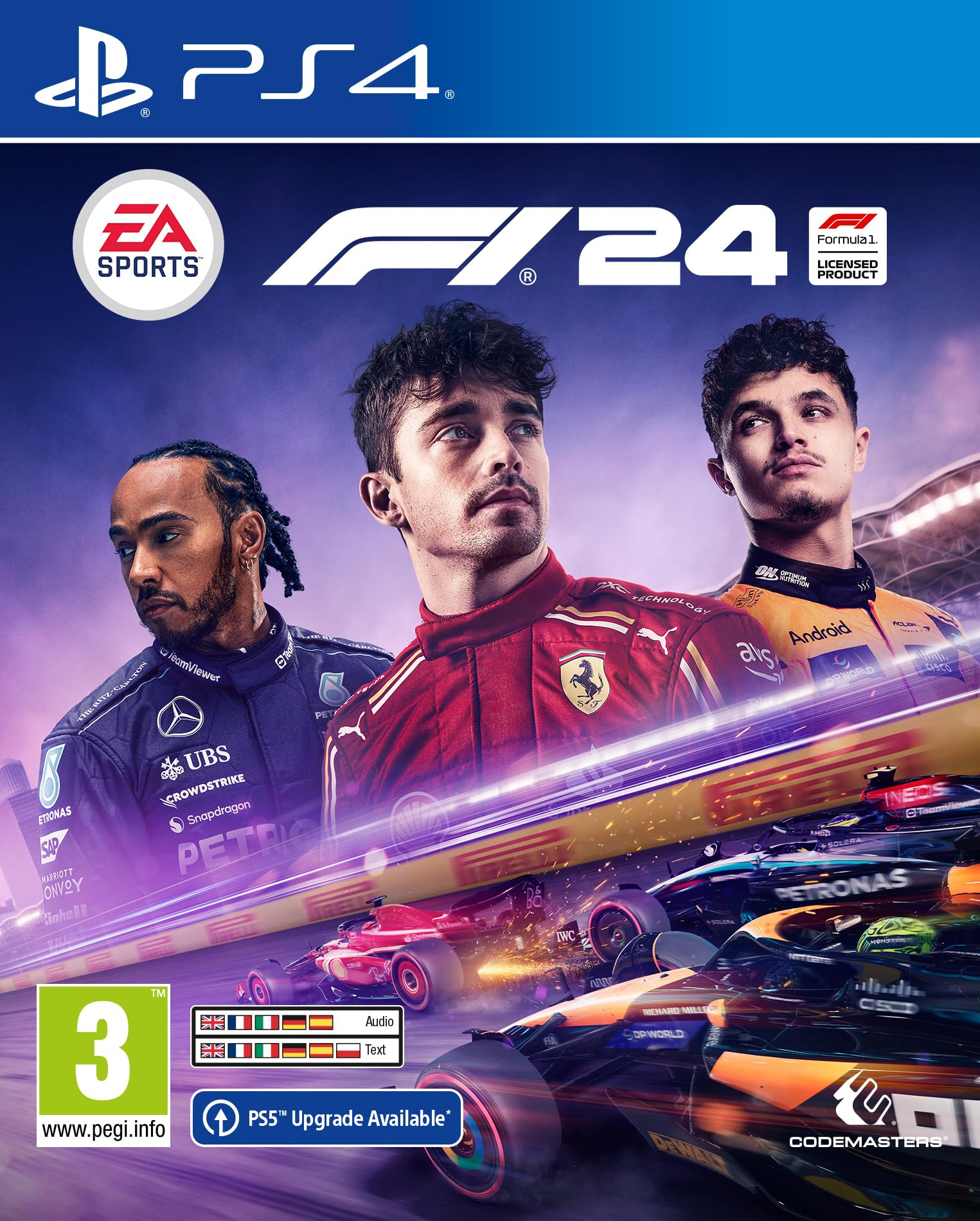 Codemasters Jeux Vidéo F1 24 PlayStation 4 (PS4)