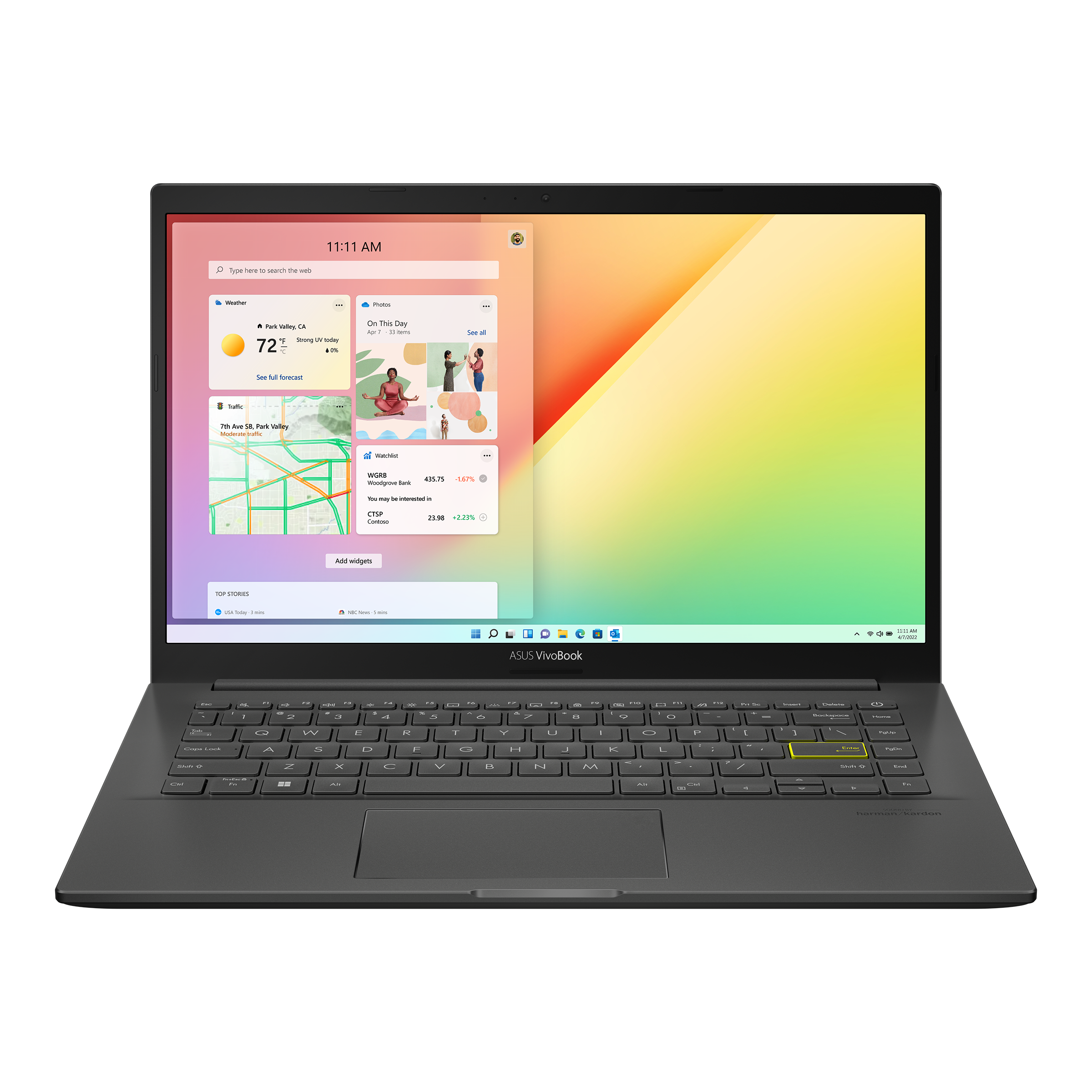 Ordinateurs Portables Asus Vivobook X421Eayb-K413Ea i7 16 Go Ram 512 Go SSD 13.9"