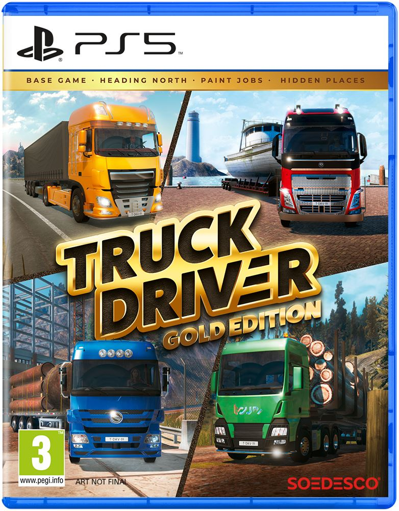 Soedesco Jeux Vidéo Truck Driver Gold Edition PlayStation 5 (PS5)