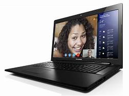 Ordinateurs Portables Lenovo G70-70 (Type 80Hw) Intel Celeron 8 Go Ram 120 Go SSD 17"