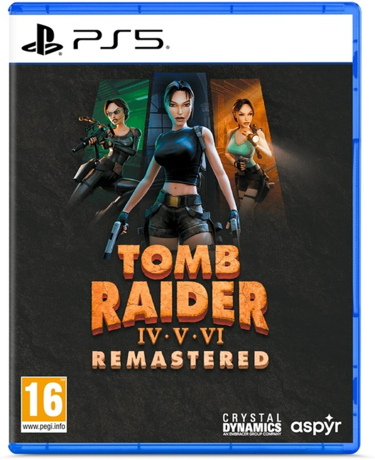 Crystal Dynamics Jeux Vidéo Tomb Raider IV–VI Remastered PlayStation 5 (PS5)