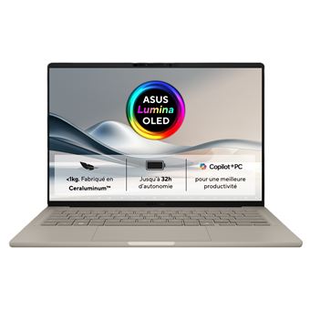 Ordinateurs Portables Asus Zenbook Ux434Da-Um433Da Amd Ryzen 5 16 Go Ram 512 Go SSD 13.9"