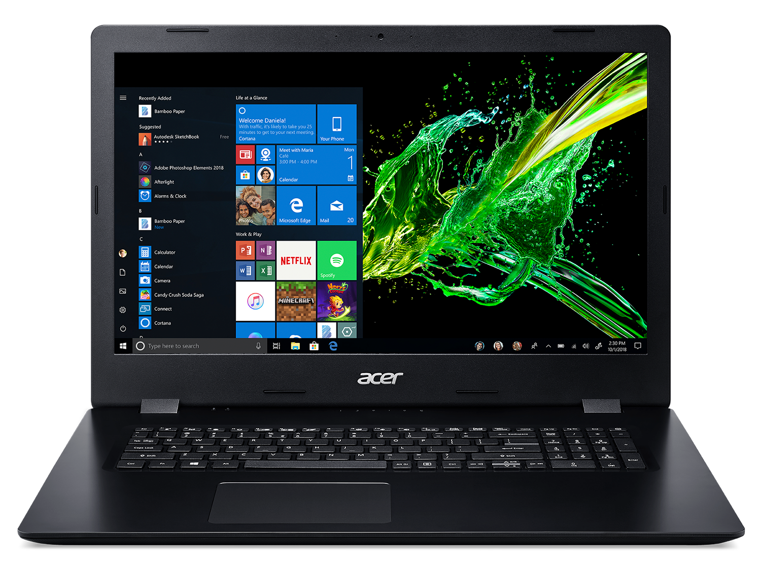 Ordinateurs Portables Acer Aspire A317-32 Intel Celeron 8Go Ram 1To Hdd 17"