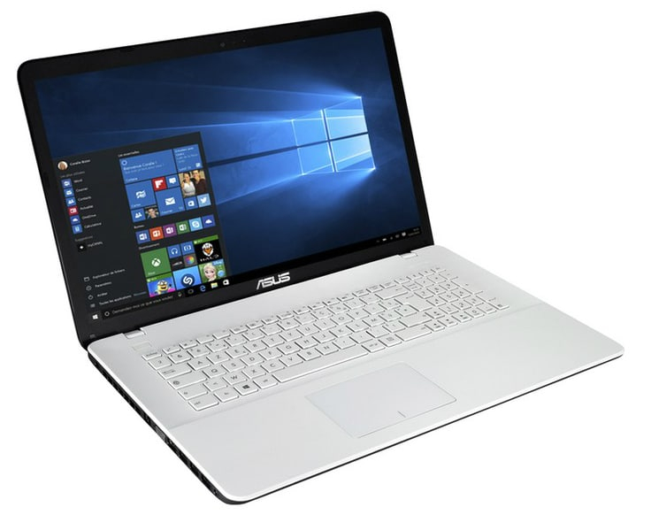 Ordinateurs Portables Asus F751Yi-Ty093T Amd E 8Go Ram 1To SSD 17.3"