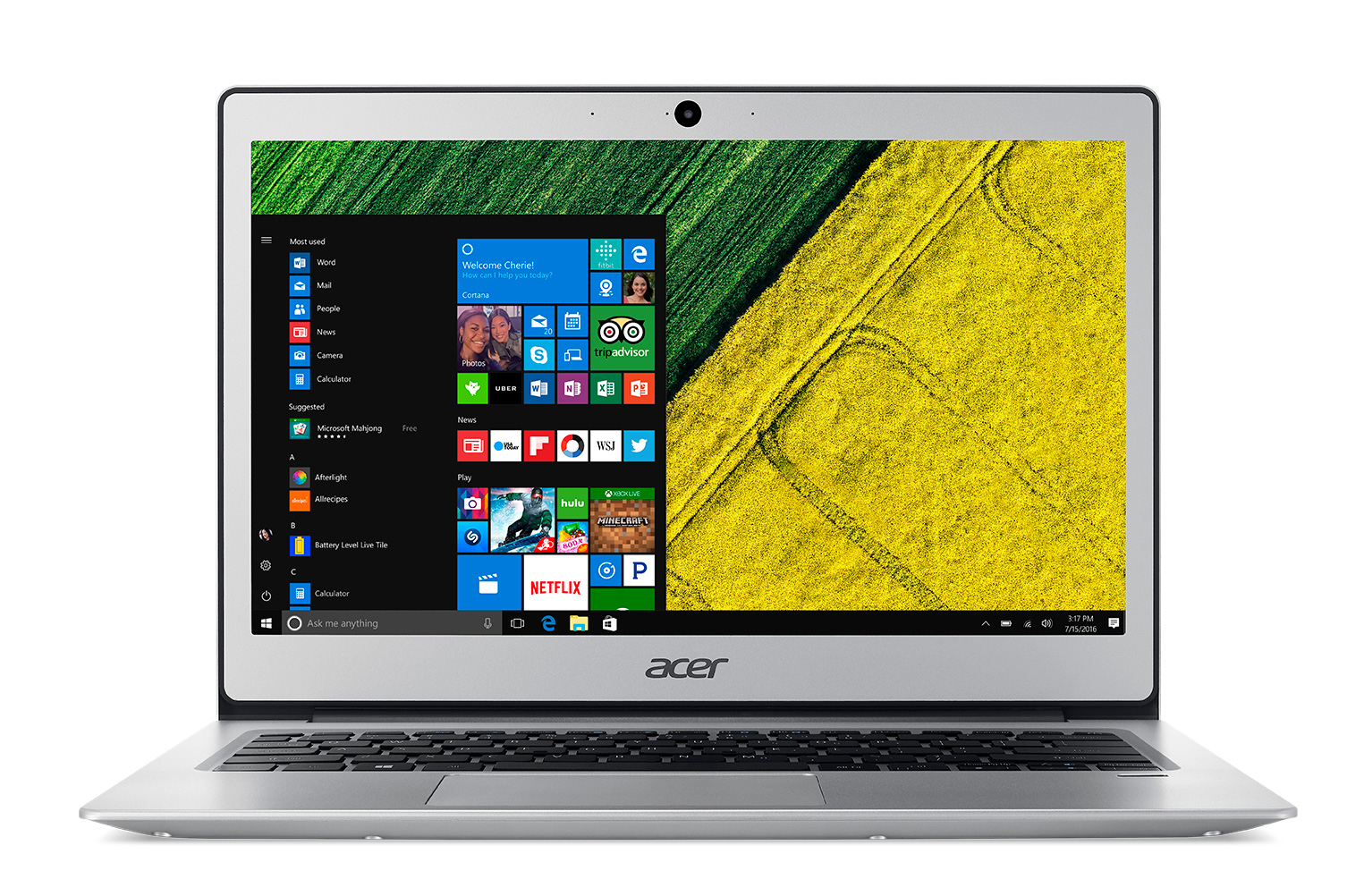 Ordinateurs Portables Acer Sf113-31 Intel Celeron 4 Go Ram 63Go SSD 13.3"