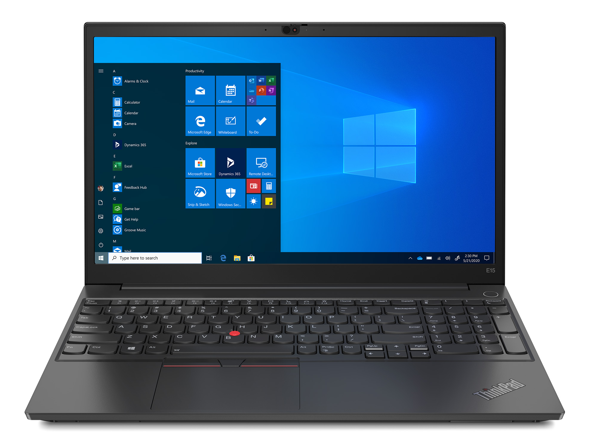 Ordinateurs Portables Lenovo Thinkpad E15 Gen 2 (20Td0002Fr) i7 16 Go Ram 256Go SSD 15.4"