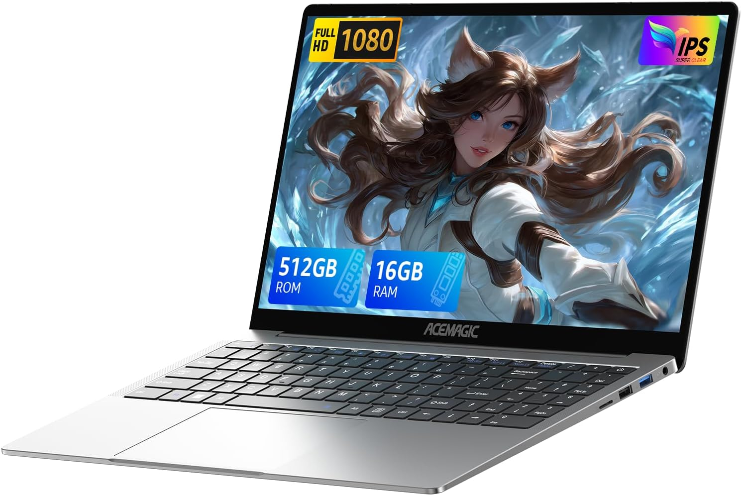 Ordinateurs Portables Acemagic Ax15 Intel N 16 Go Ram 512Go SSD 15.4"