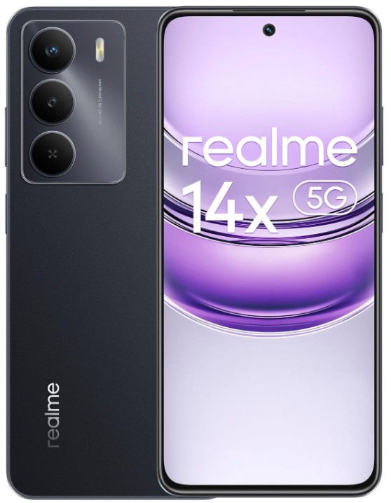 Realme 14X 5G Noir Carbone 128Go