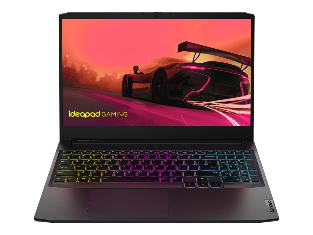 Ordinateurs Portables Lenovo Ideapad Gaming 3 15Ach6 (82K2) Amd Ryzen 5 8 Go Ram 256Go SSD 15.4"