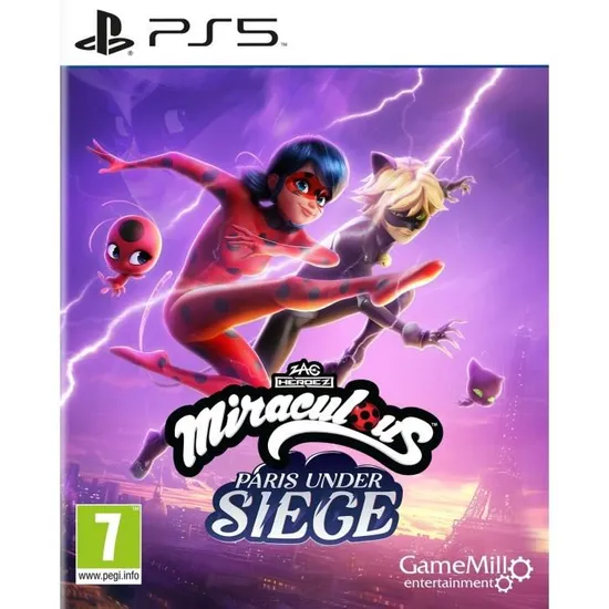 Jeux Vidéo Miraculous - Paris Under Siege PlayStation 5 (PS5)