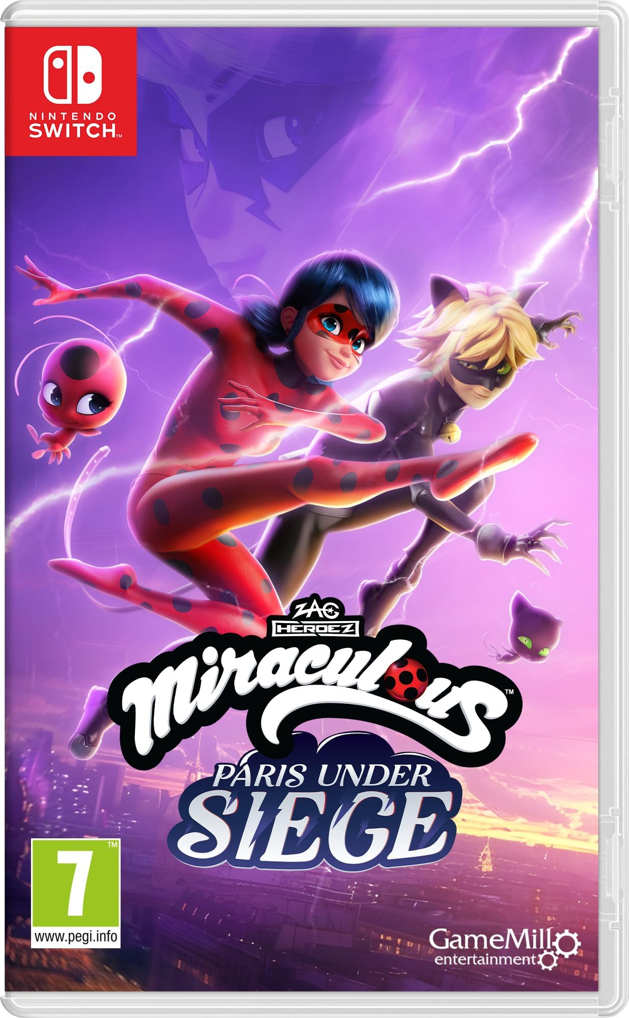 Just For Games Jeux Vidéo Miraculous - Paris Under Siege Switch