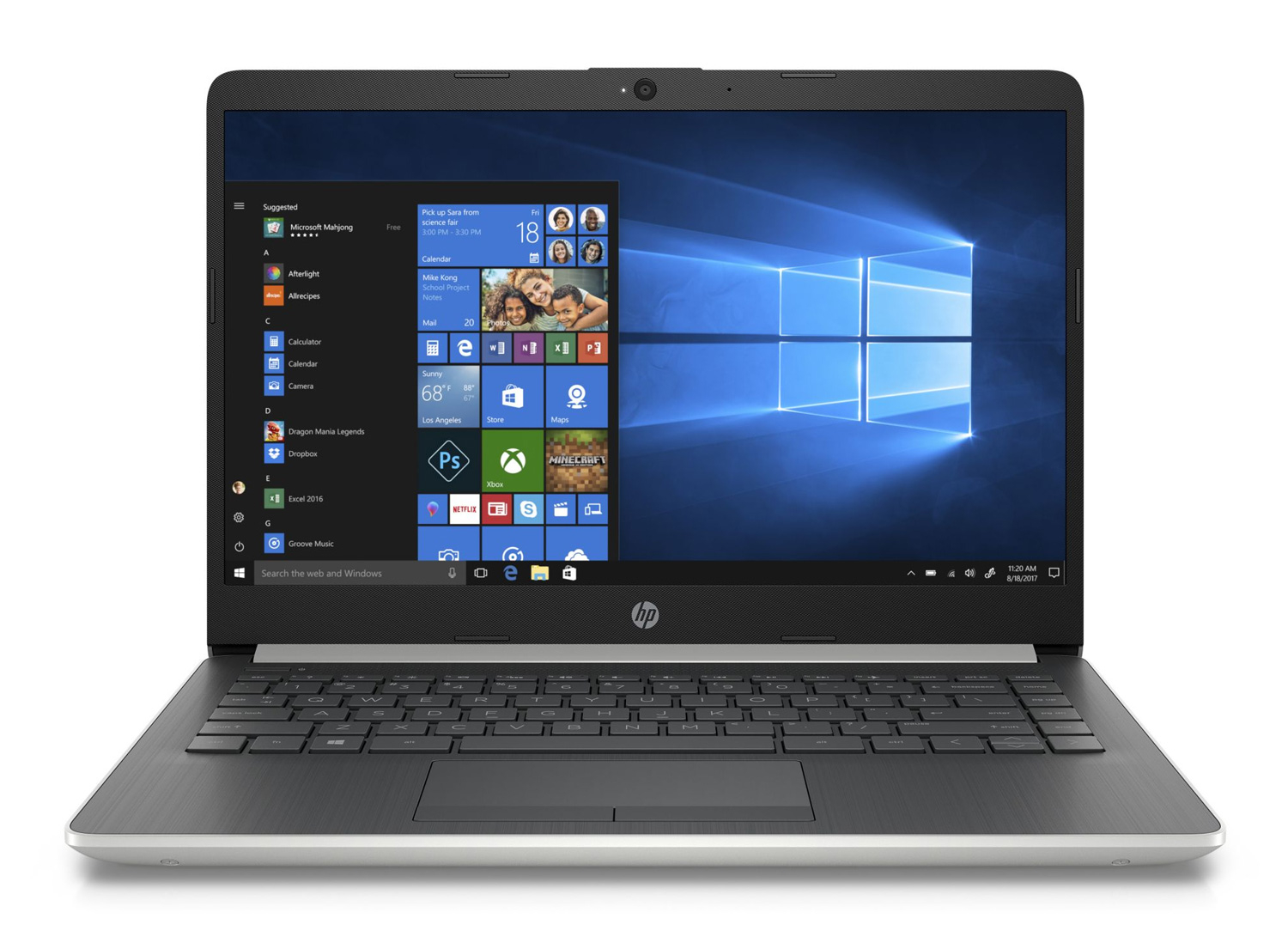 Ordinateurs Portables HP 14-Dk0001Nf Amd A 4Go Ram 1To Hdd 14"