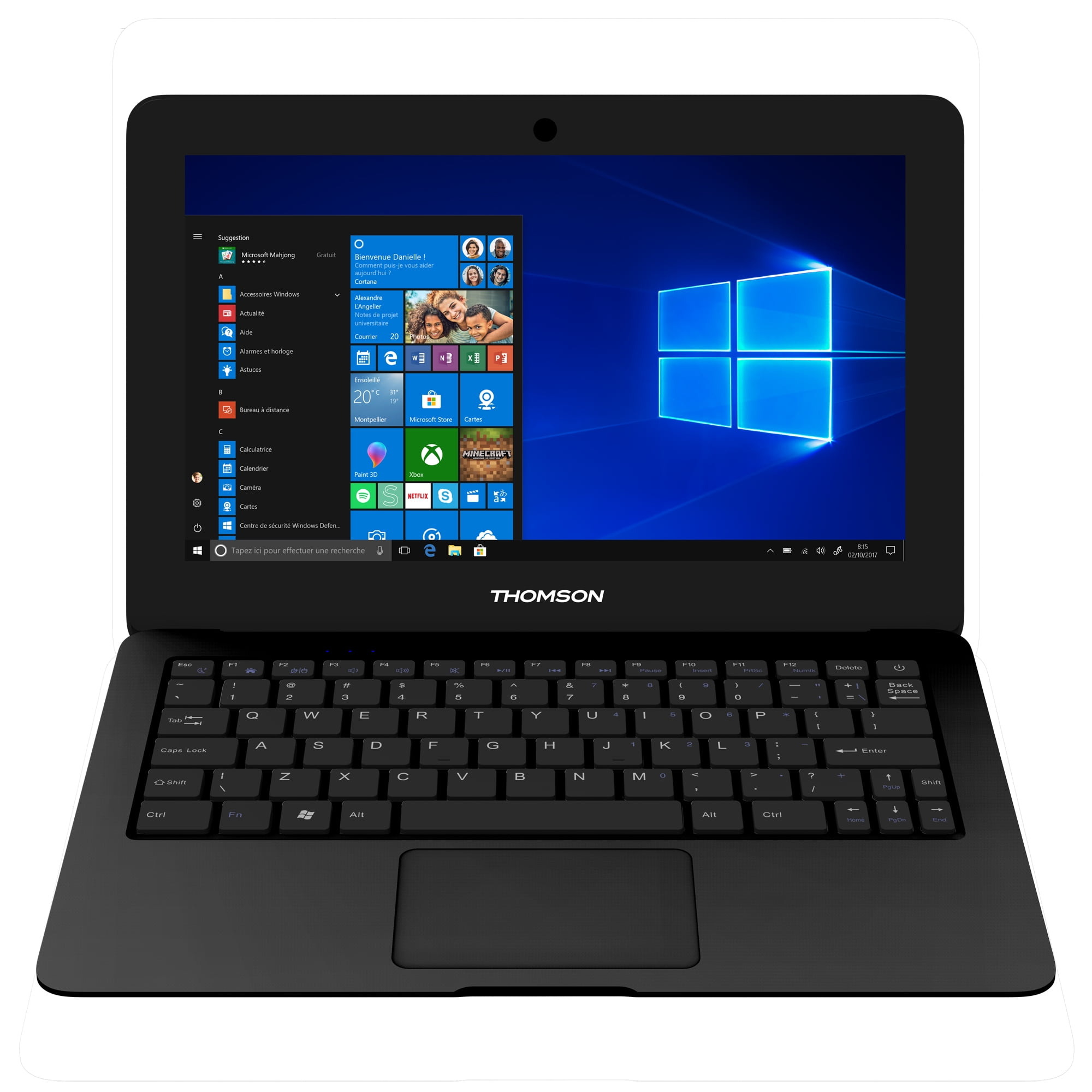 Ordinateurs Portables Thomson Notebook Th-N112 Allwinner 2 Go Ram 64Go SSD 10.1"