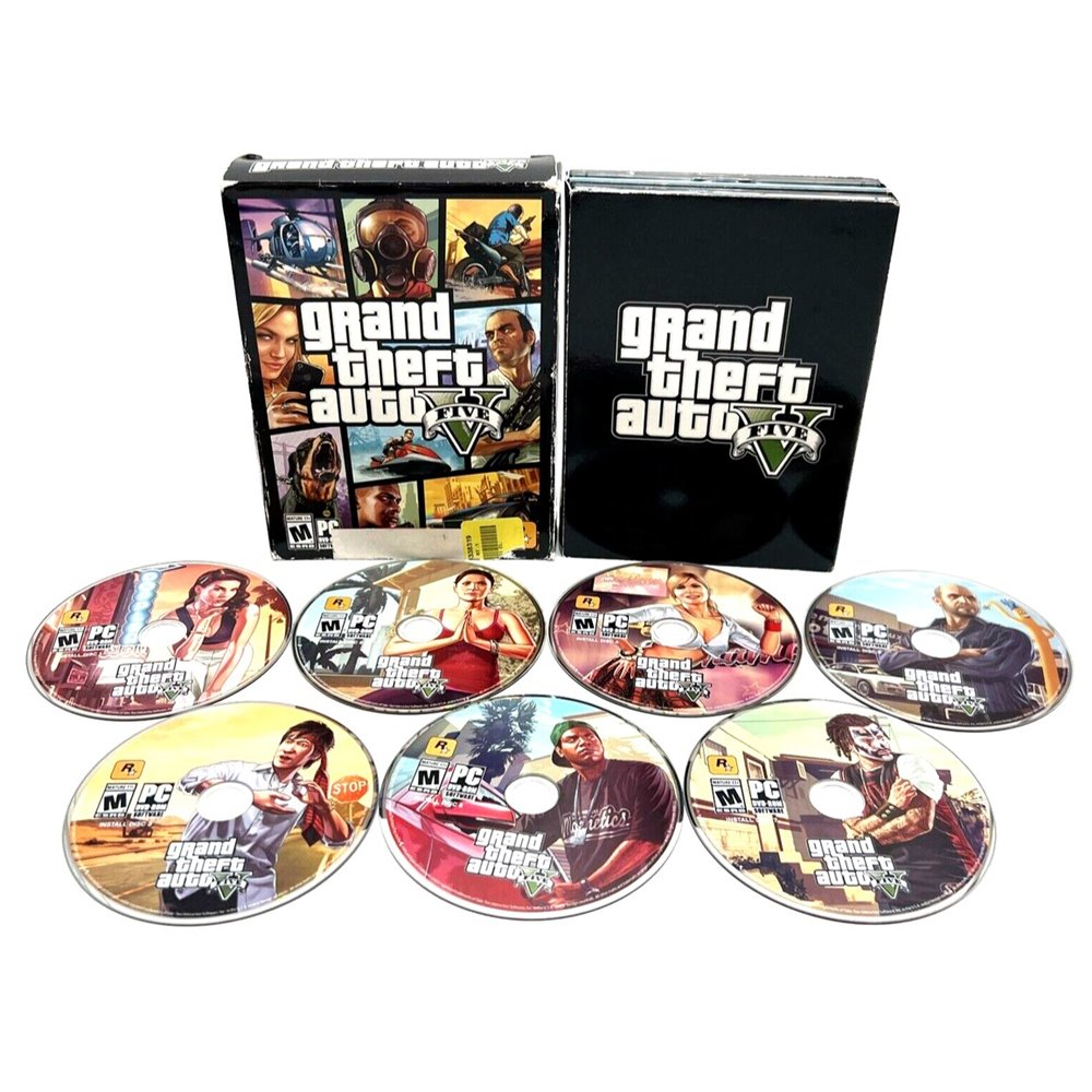 Rockstar Games Jeux Vidéo Grand Theft Auto V Collector Jeux PC