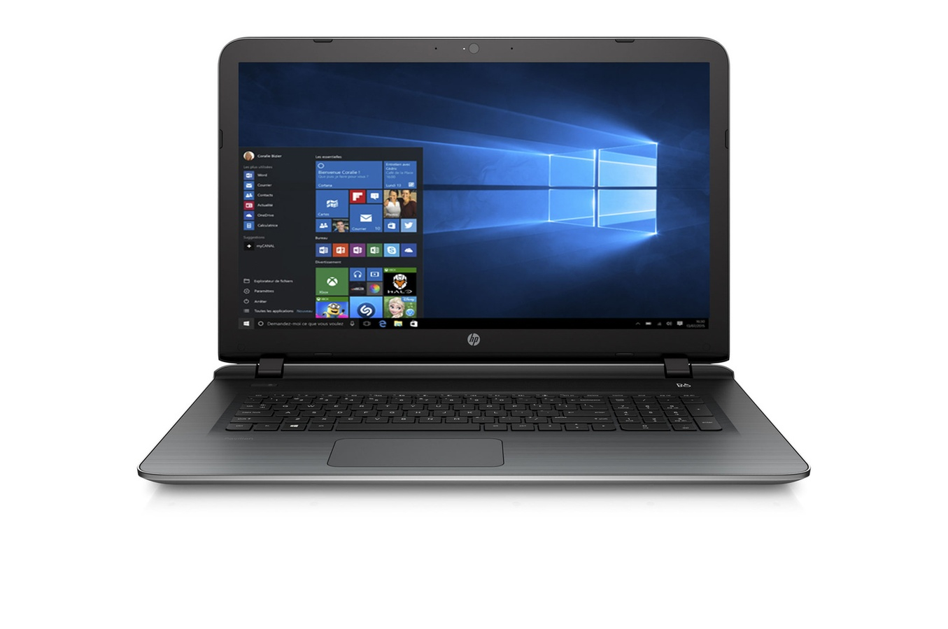 Ordinateurs Portables HP 17-X123Nf i7 8 Go Ram 256Go SSD 17.3"