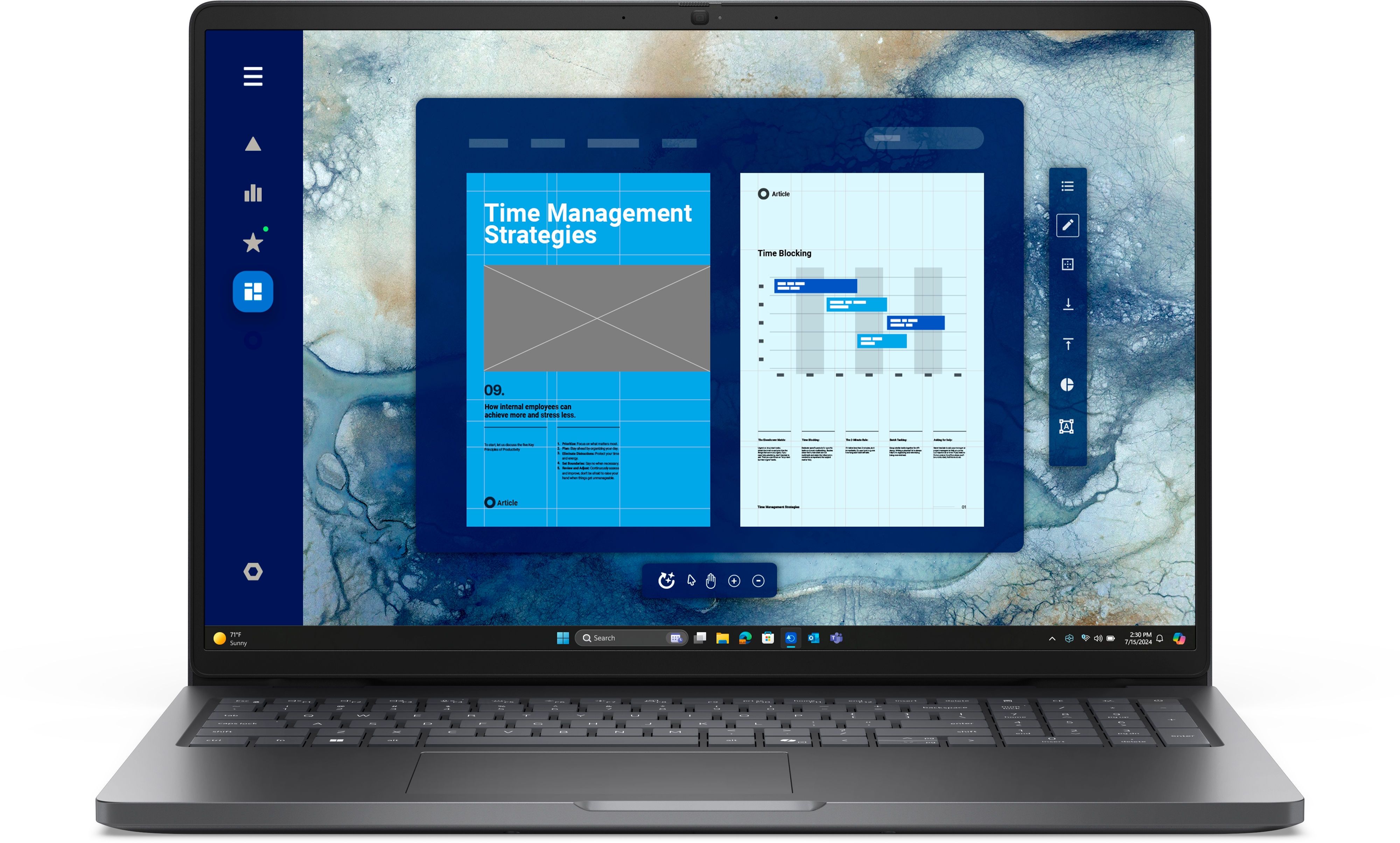 Ordinateurs Portables Dell Pro 16 16250 Intel Core M 16 Go Ram 512Go SSD 16"