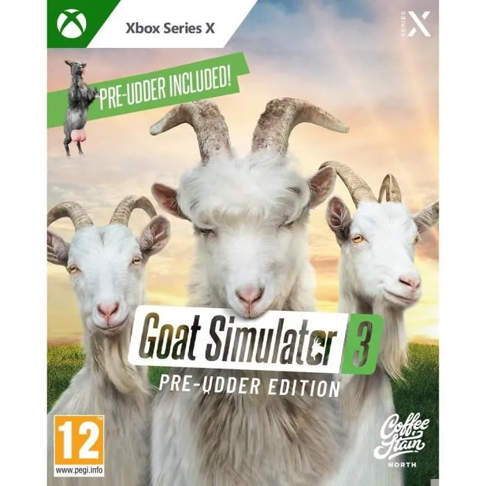 Microscroft Jeux Vidéo Goat Simulator 3 Pre-Udder Edition Xbox Series X