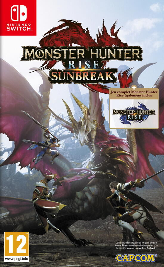 Capcom Jeux Vidéo Monster Hunter Rise Sunbreak Switch