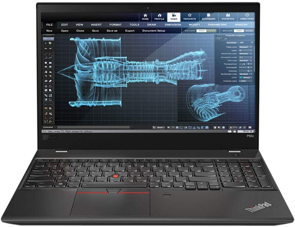 Ordinateurs Portables Lenovo Thinkpad P52S i7 16 Go Ram 256Go SSD 15.6"