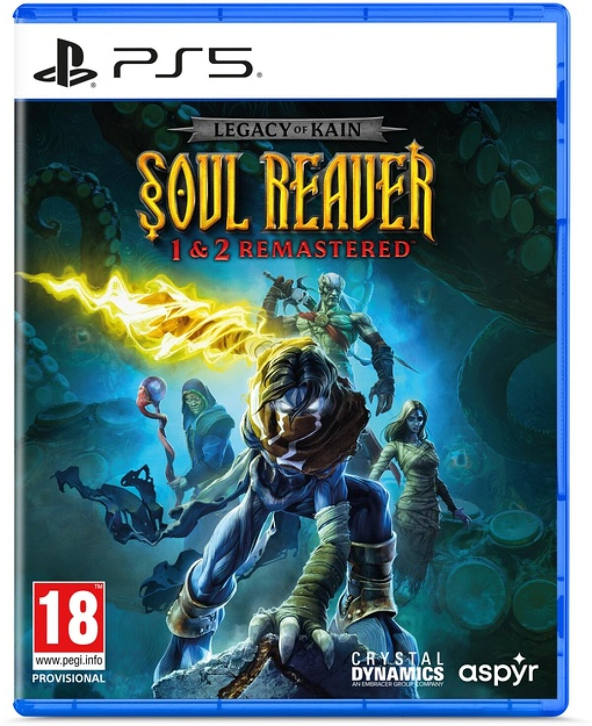 Aspyr Jeux Vidéo Legacy Of Kain Soul Reaver 1 & 2 Remastered Edition PlayStation 5 (PS5)