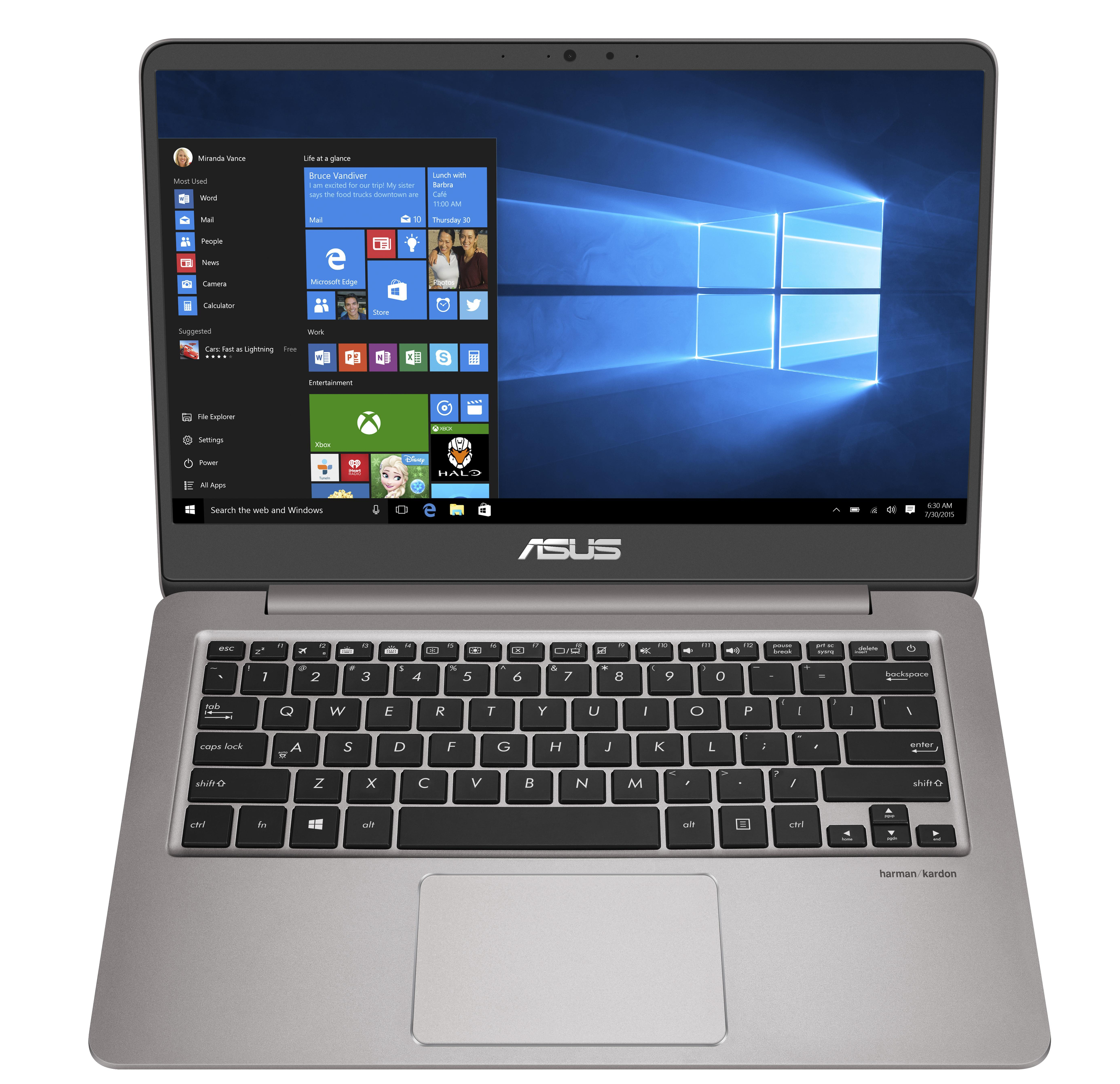 Ordinateurs Portables Asus Ux410Uar i7 8 Go Ram 512Go SSD 13.9"