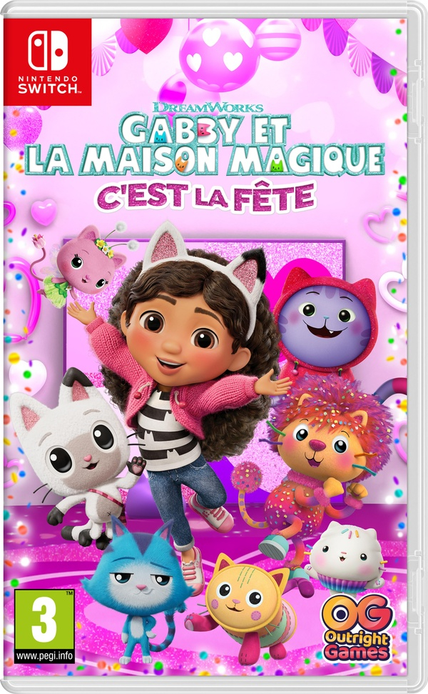 Jeux Vidéo Outright Games Gabby Et La Maison Magique - C'Est La Fête Switch