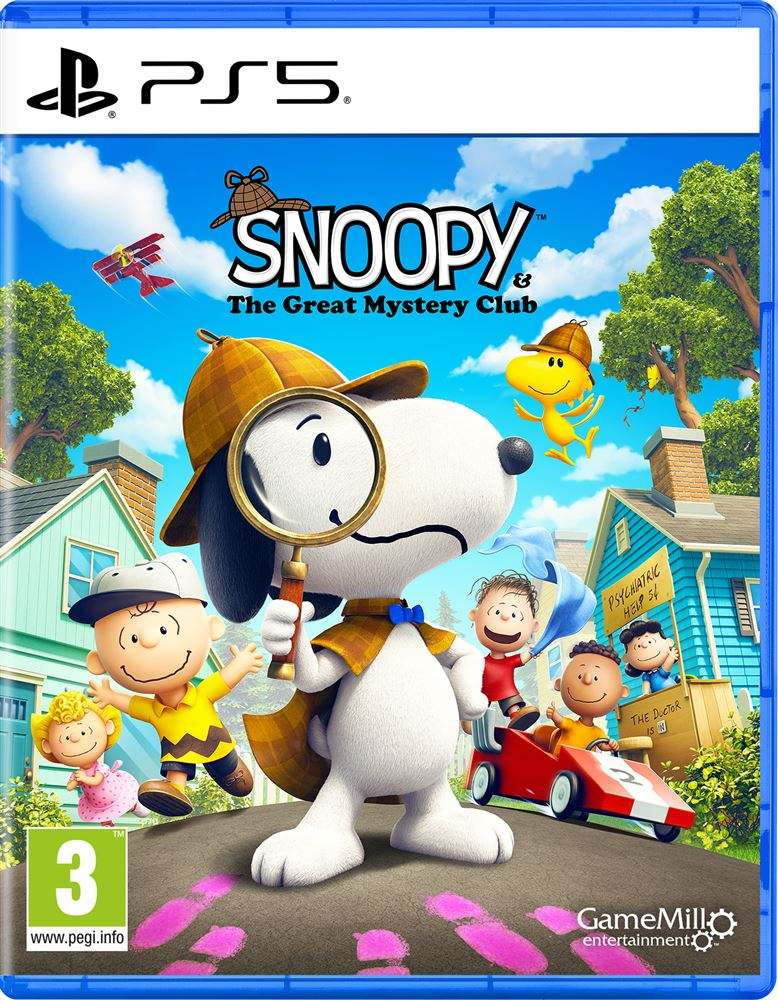 Cradle Jeux Vidéo Snoopy The Great Mystery Club PlayStation 5 (PS5)
