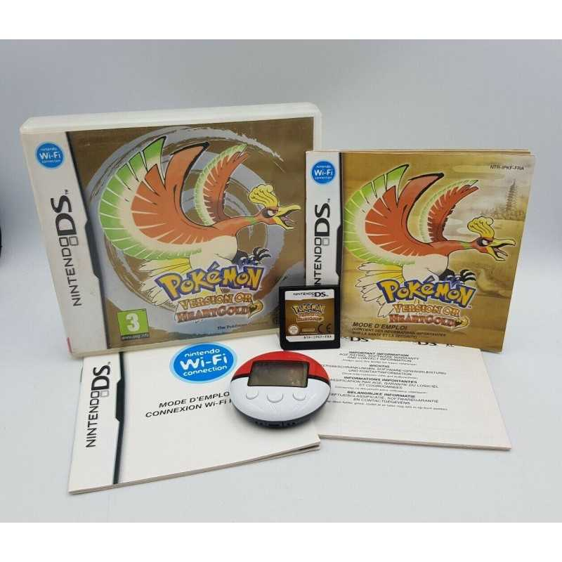 Pokemon Jeux Vidéo Pokémon Version Or Heartgold + Pokéwalker Ds