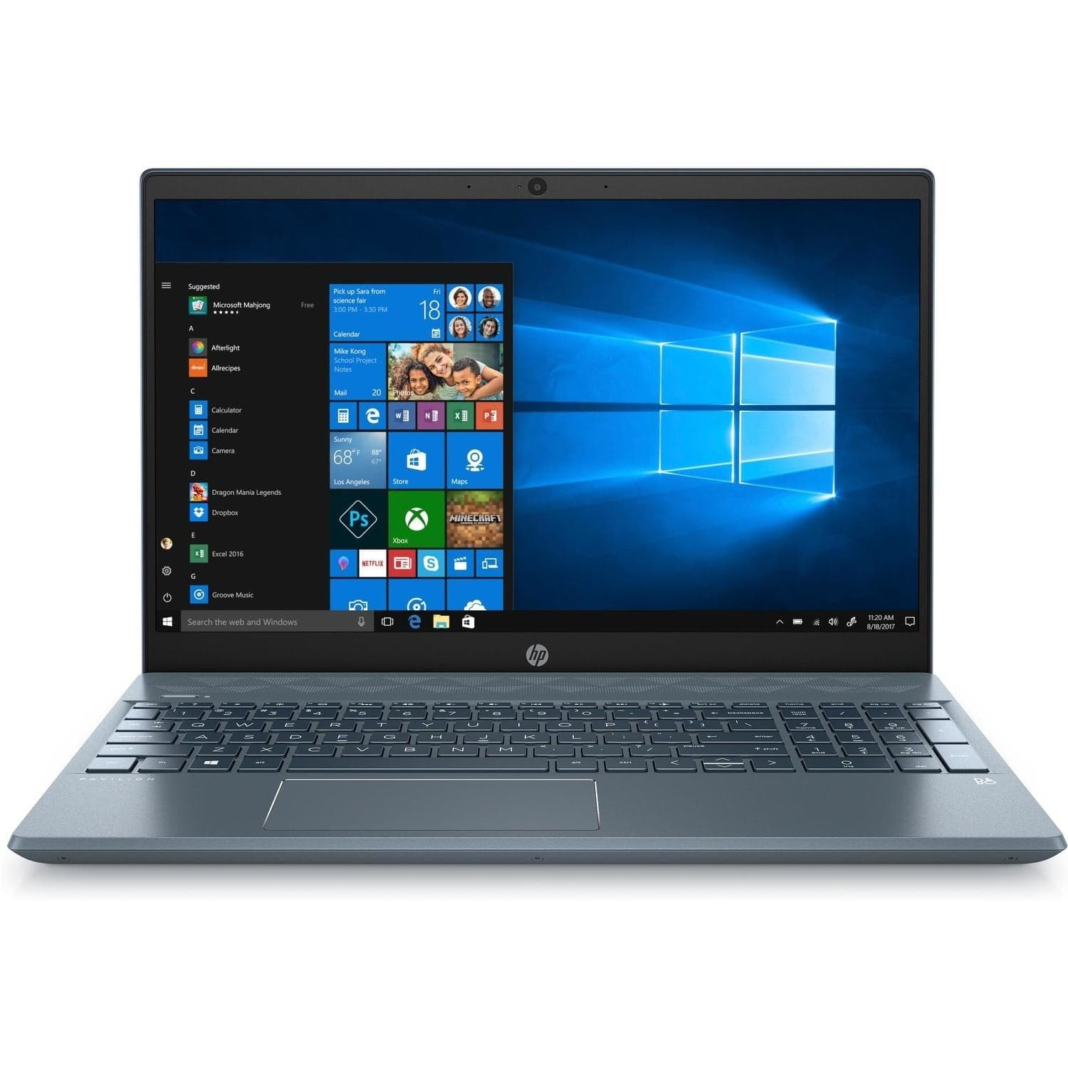 Ordinateurs Portables HP Pavilion 15-Cw1Xxx Amd Ryzen 3 8 Go Ram 1To Hdd 128Go SSD 15.4"