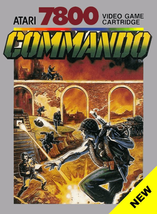 Atari Corporation Jeux Vidéo Commando Atari 7800 Atari 7800