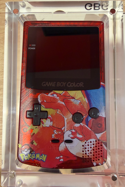 Nintendo Console Game Boy Color Rouge Dracaufeu