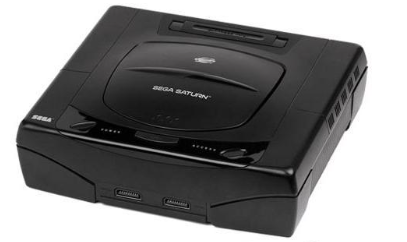 Console Sega Saturn Noir Sans Manette