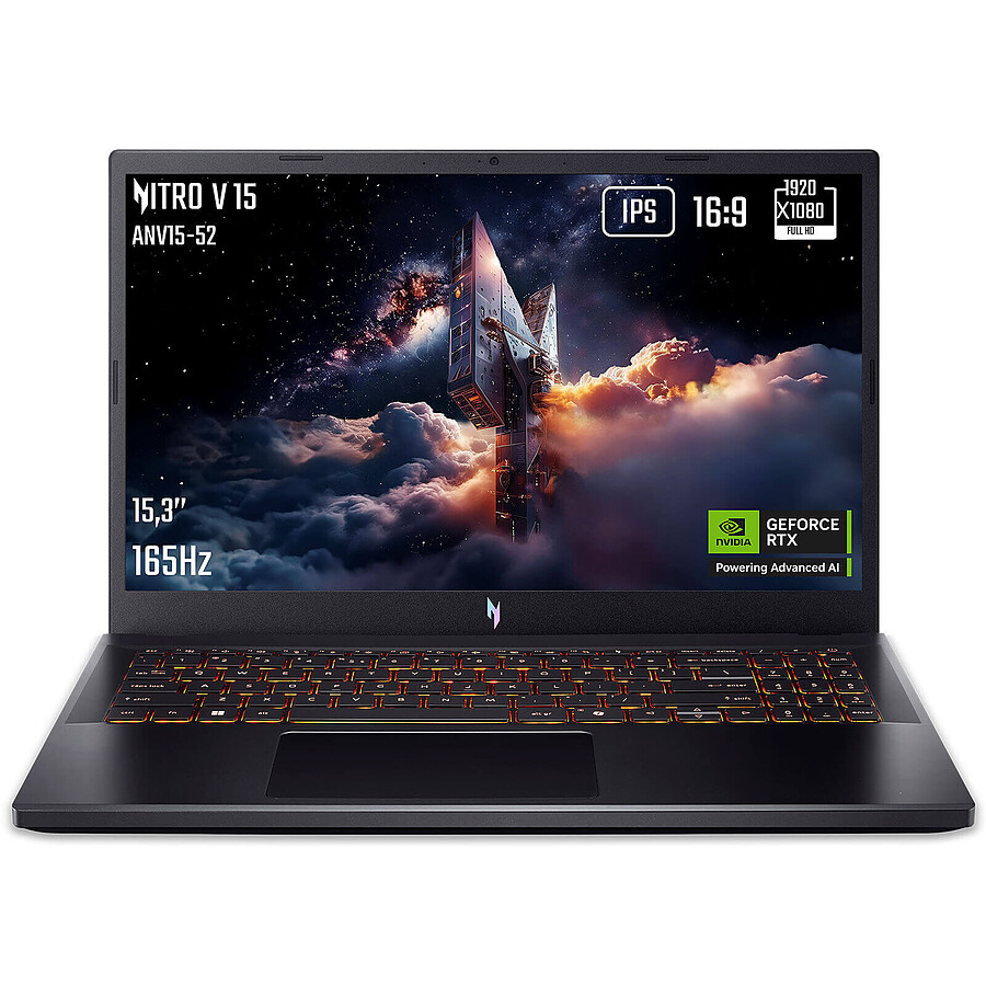 Ordinateurs Portables Acer Nitro Anv15-52 i7 16 Go Ram 512Go SSD 15.4"