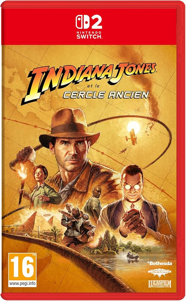 Jeux Vidéo Bethesda Indiana Jones Et Le Cercle Ancien Switch 2