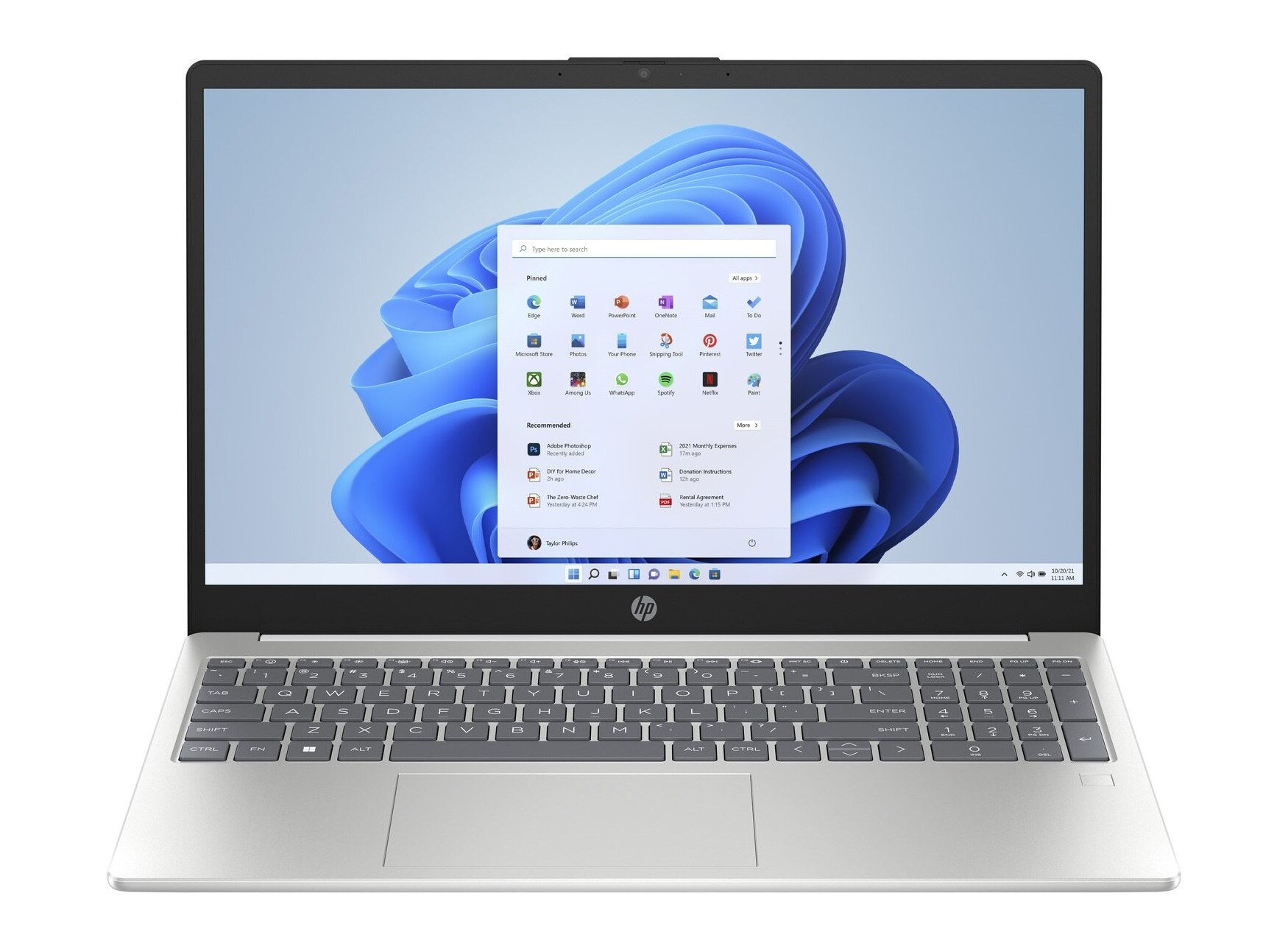 HP Ordinateurs Portables Pavilion 15-Fc0007Nf Amd Ryzen 7 16 Go Ram 512Go SSD 15.6"