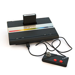 Atari Console 7800 Noir + 2 Manettes